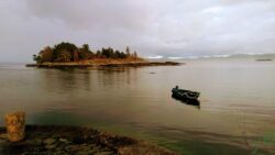 Zetland Pier and Sheelane Island